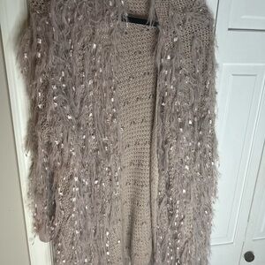 Altar'd State Dusty Rose Pink Cardigan